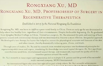 哈佛大学医学院BIDMC “徐荣祥再生治疗中心“——再生医疗手艺国际相助研究基地